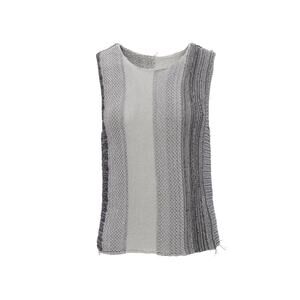 AYA MUSE Clari Top NWT $385 Sleeveless in Fossil Size S